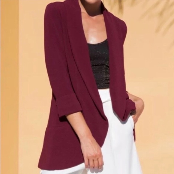 French Mauve Jackets & Blazers - SALE Stitch Fix French Mauve Melanie Tunic Blazer
